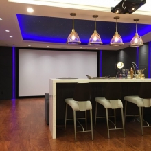 Home Theater Renovation, Installation @ Thompson Pl，West Vancouver
