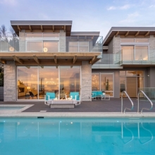 West Vancouver Modern Luxury Home Control4 & Lutron Smart Upgrade