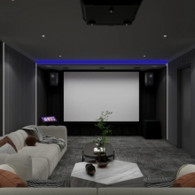 Custom Home Theater / Transforming Your Bedroom into a Luxury Home Theater