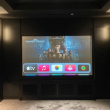 You can have both fish and bear’s paw — Sunday overtime installing a home theater